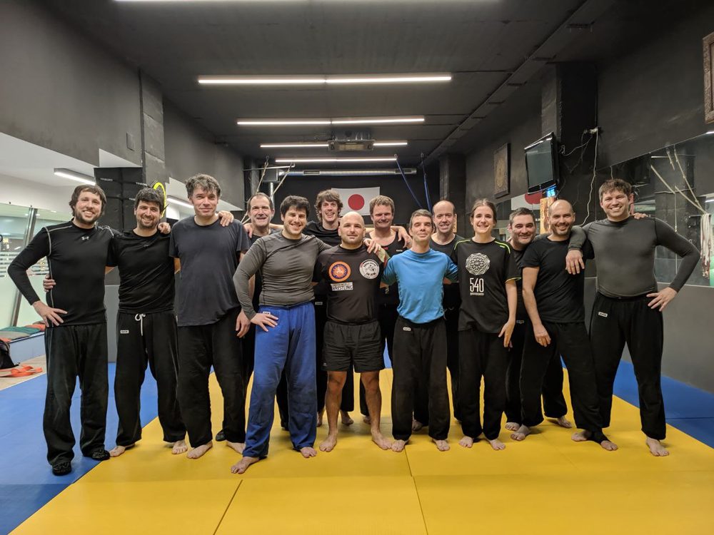 Seminario con instructor invitado en Sambo DP Bilbao